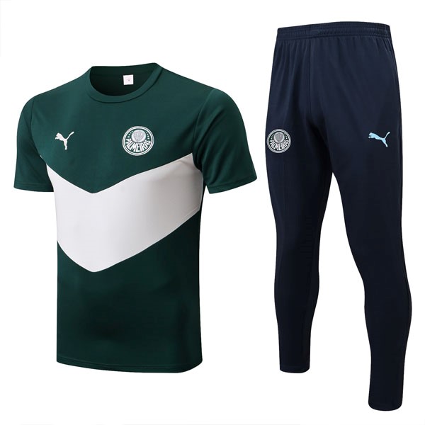 Maglia Palmeiras Set Completo 22/23 Verde Bianco